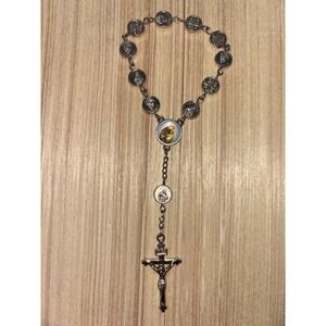 Estate Vintage St. Anthony Chaplet Rosary Pocket  / Bracelet Rosary